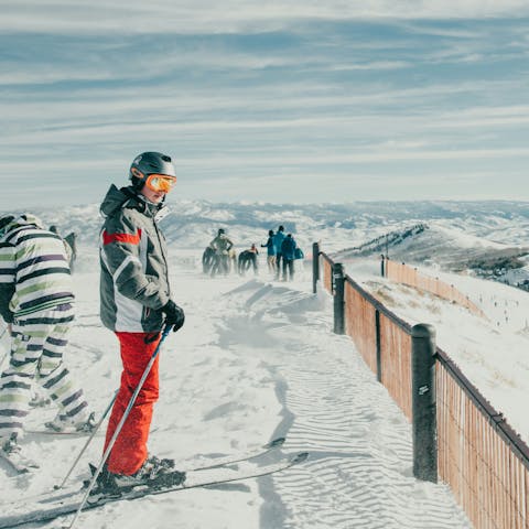 Enjoy ski-in, ski-out access to Park City Mountain