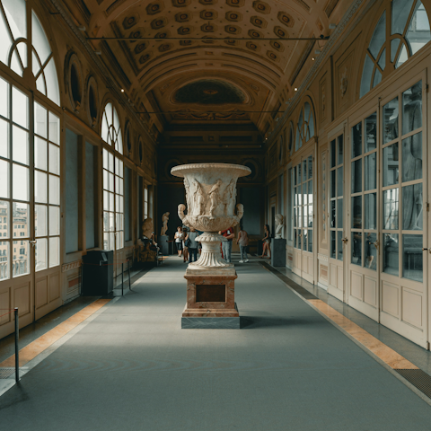 Enjoy a day of culture at the nearby Uffizi Galleries