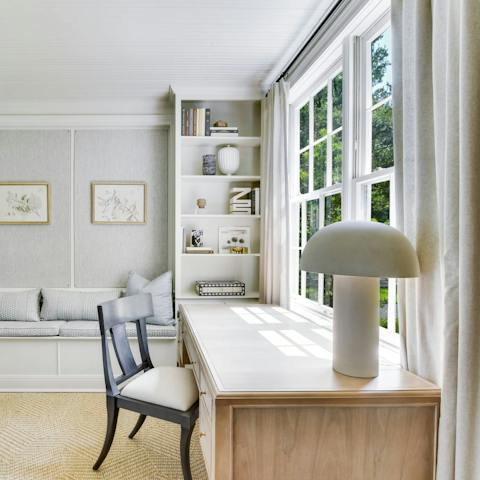 Hunker down in the study when you need to work from home