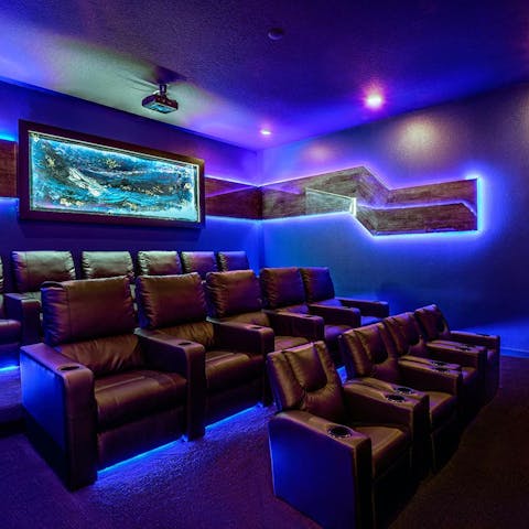 Have a family film night in the comfort of the home theatre