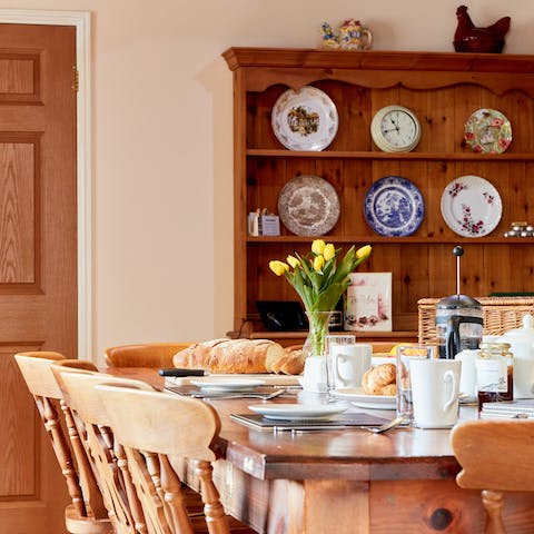 Celebrate life's special moments with gatherings around the table