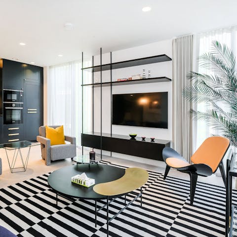 Spend cosy evenings at home or wander to a local restaurant