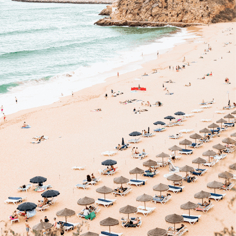 Visit Castello and Evaristo beaches, both a short walk away