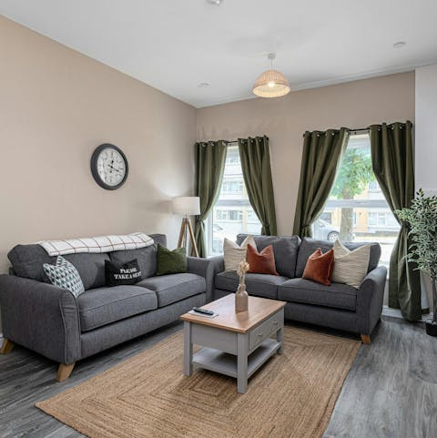 Savour cosy evenings at home or head to a local pub