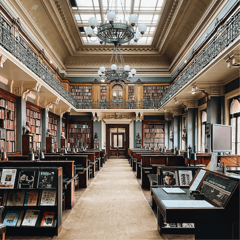 Walk to visit the V&A Museum – it's just seven minutes away on foot