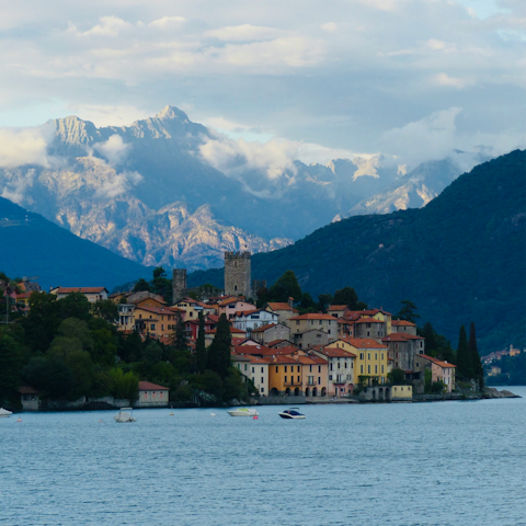 Explore the pretty town of Menaggio, just 3.5 kilometres away