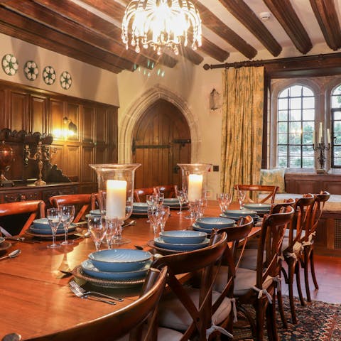Celebrate a special occasion with a private chef