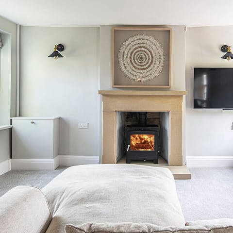 Get the log burner going when the  Derbyshire Dales weather turns cold