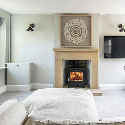 Get the log burner going when the Derbyshire Dales weather turns cold