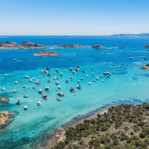 Stay in the village of Chia just 3.5 kilometres from Sardinia's coastline