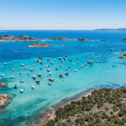 Stay in the village of Chia just 3.5 kilometres from Sardinia's coastline