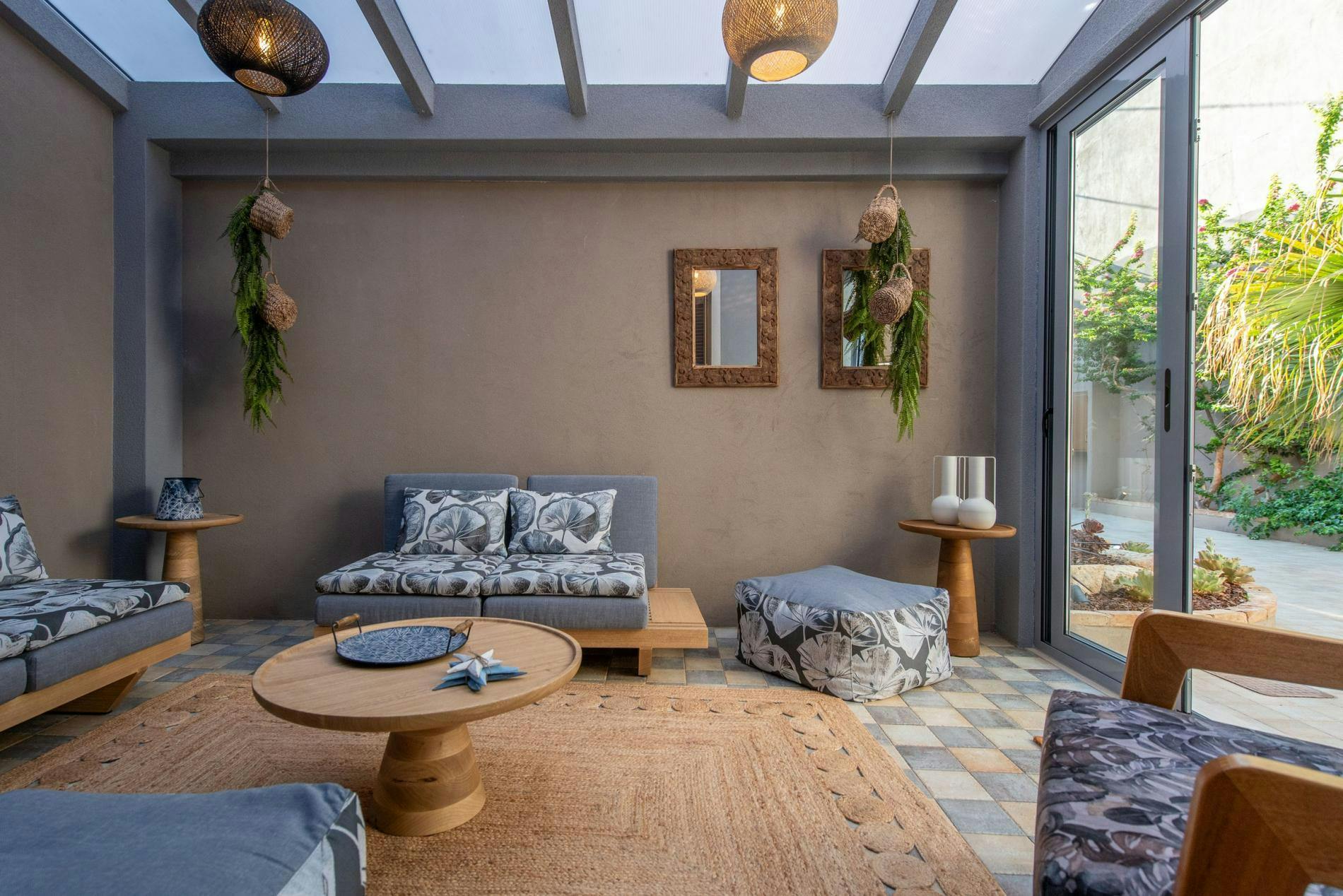 Cretan Courtyard Garden