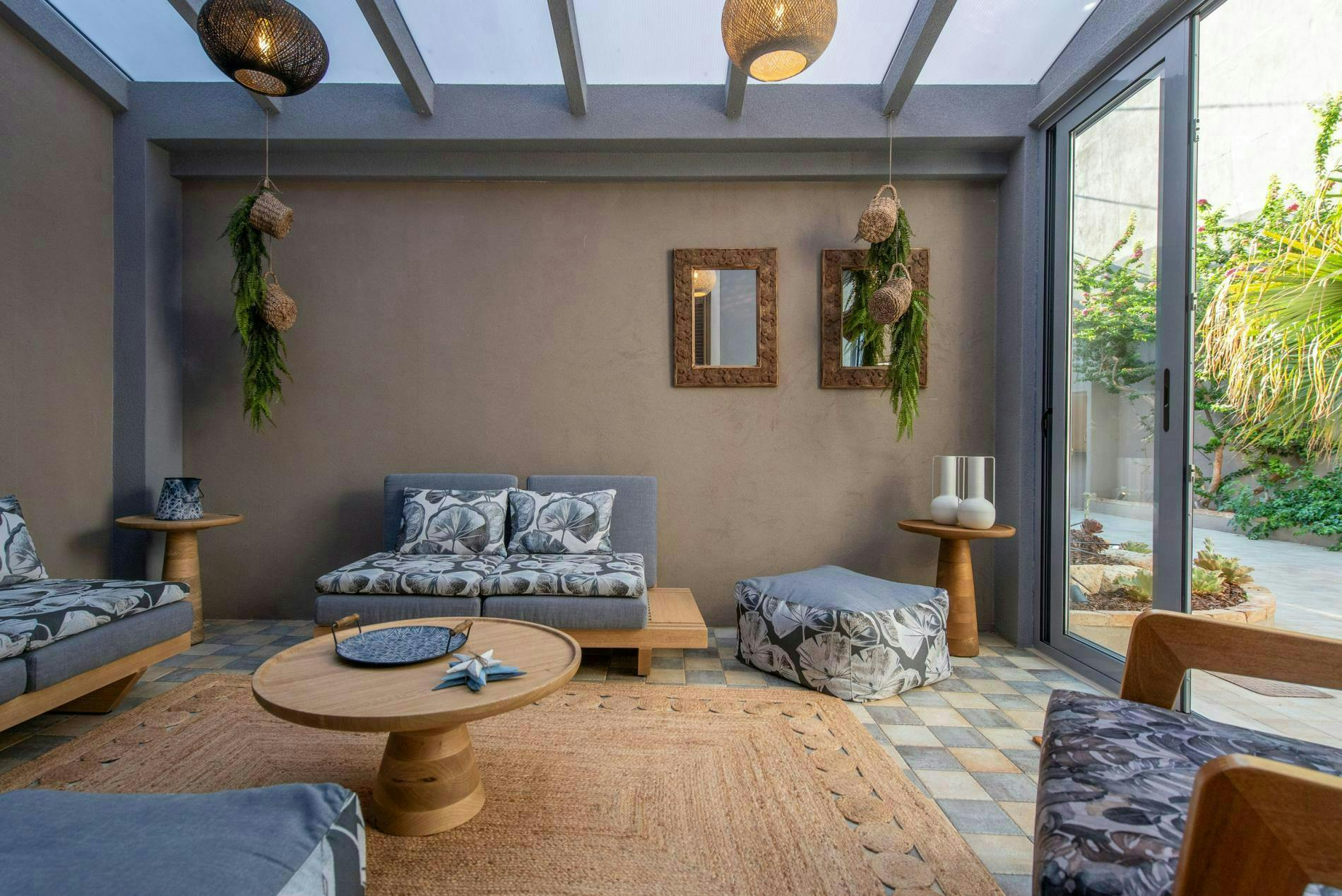 Cretan Courtyard Garden