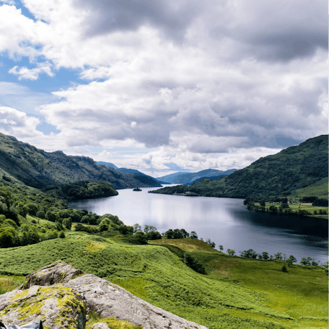 Stay in the heart of the Perthshire countryside