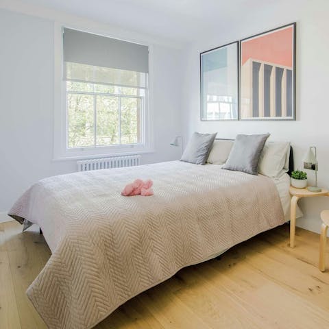 Enjoy a good night's sleep after a busy day in the capital