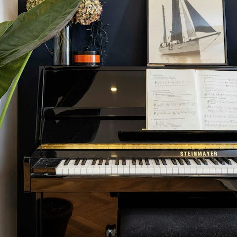 Play a tune on the Steinmayer piano