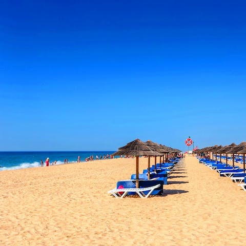 Hop on the ferry bound for the unspoilt shores of Ilha de Tavira – it’s just a short ride away