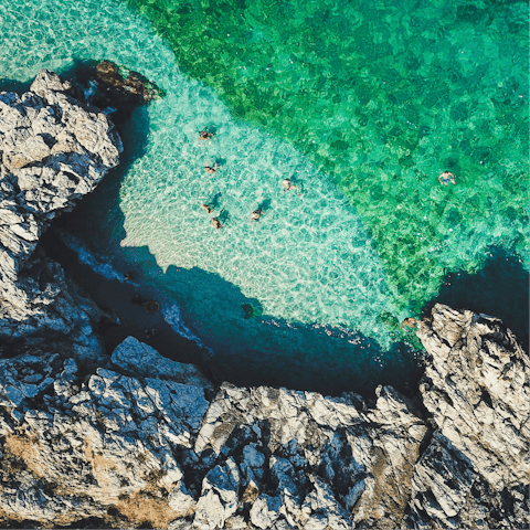 Pack a beach bag and explore the beautiful coast of Sicily