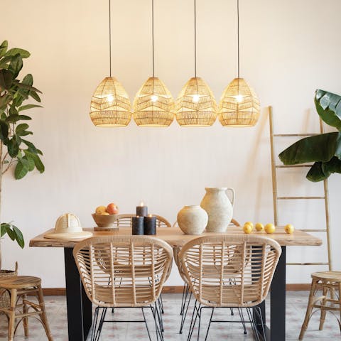 Set the table ready for a homemade tapas feast at the end of a busy day spent exploring