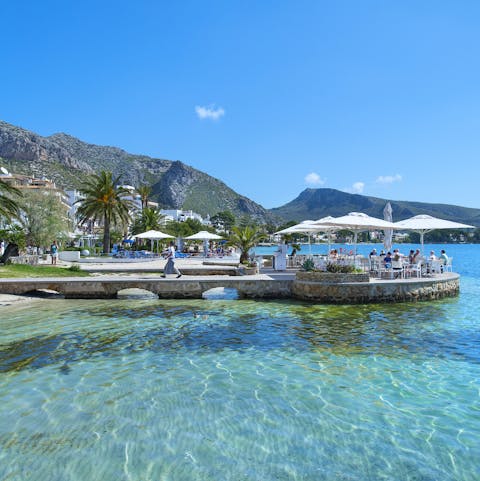 Guests appreciated the home's convenient location close to Port de Pollença and other popular attractions.