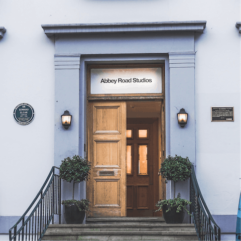 Follow in the musical footsteps of the Beatles towards Abbey Road Studios