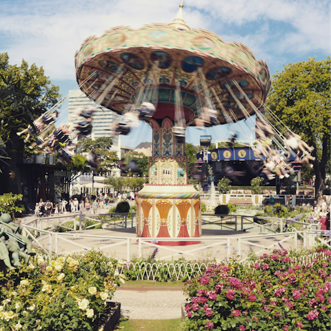 Visit nearby Tivoli Gardens for fairground fun