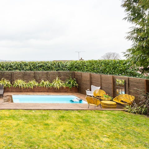 Dip your toes in the pool in summer