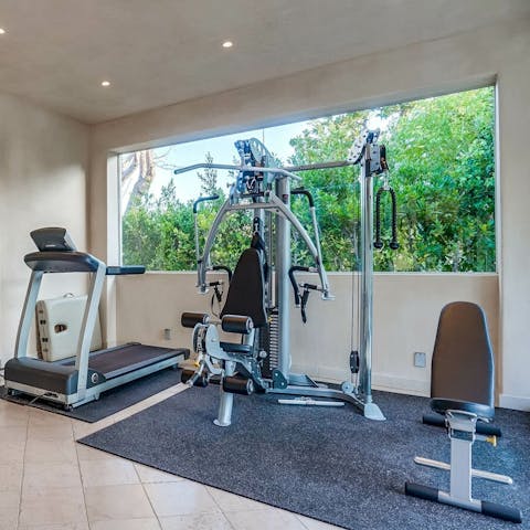 Feel empowered after a workout in the gym