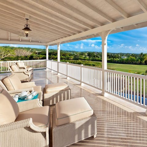 Savour your morning coffee on the sprawling private balcony for a quiet start to the day