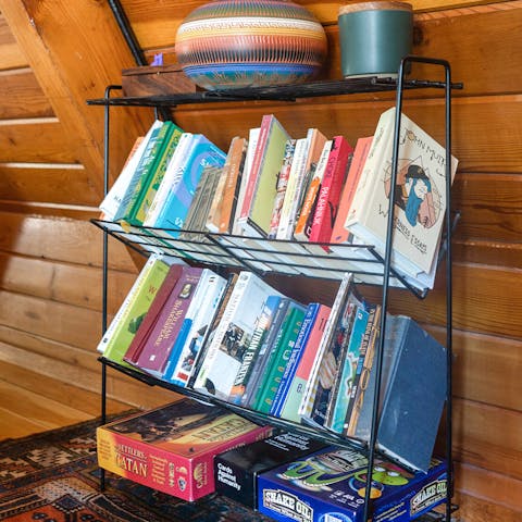 Select your next novel from the mini library