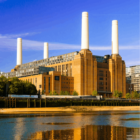 Begin your stay exploring nearby Battersea Power Station
