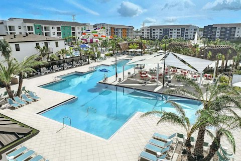 Spend the day in the water in the resort's pool complex