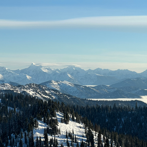 Follow trails through the heart of Whitefish Mountain Resort