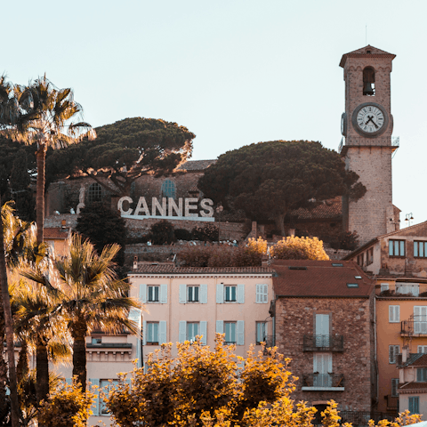 Experience the vibrant buzz of central Cannes
