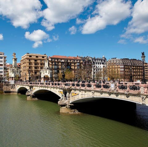 Stay ten minutes' walk from the Old Town