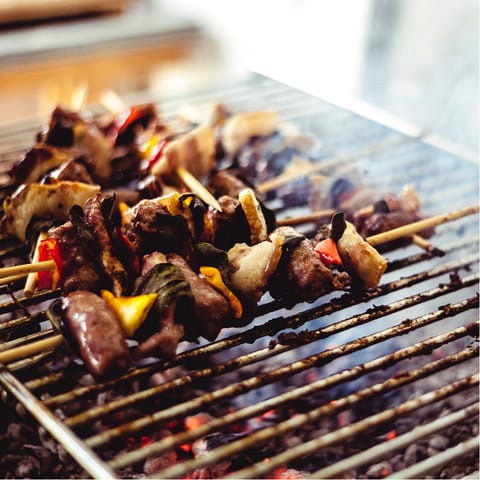Cook up some Californian produce on the barbecue for lunch