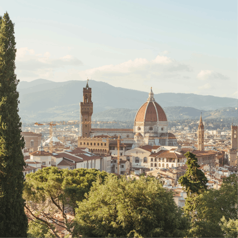 Discover Florence Cathedral, just a nine-minute walk away