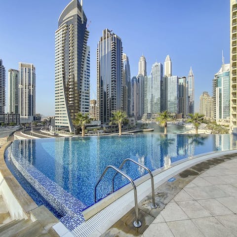 Take advantage of the shared pool whenever you need to cool down