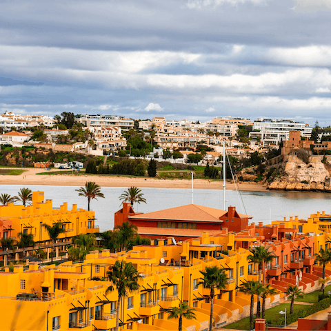 Head further afield to Portimão, a charming and colourful seaside city