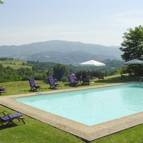 Make the most of sunshine days by spending your time in and around the pool