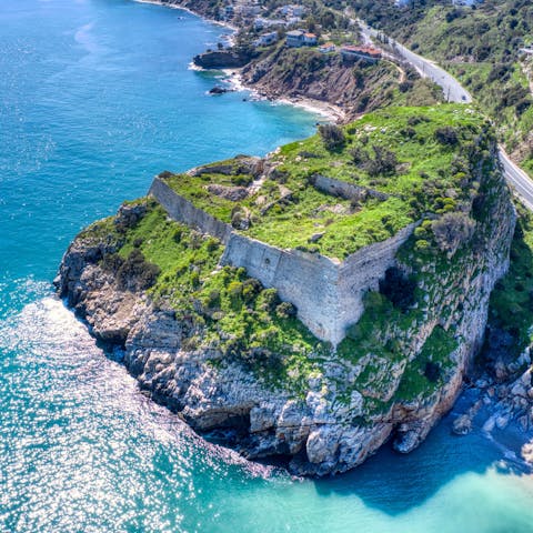Explore the coastline around Heraklion, filled with historic sights