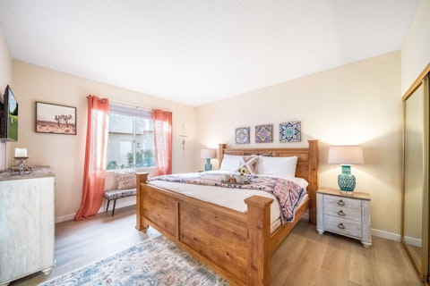 Look forward to a good night's rest in the comfortable beds