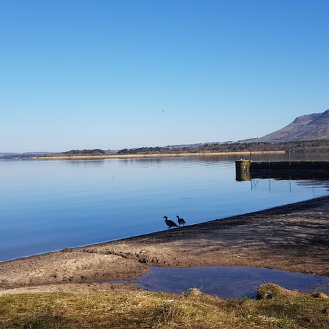 Explore the lochs of the area, including Fitty, a ten-minute drive away