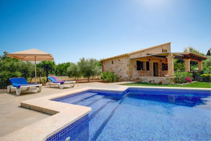 The Sun on a Mountain View