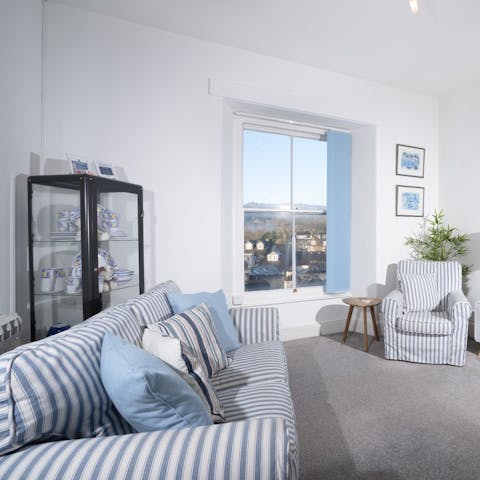 Spend cosy evenings in after busy days of hiking