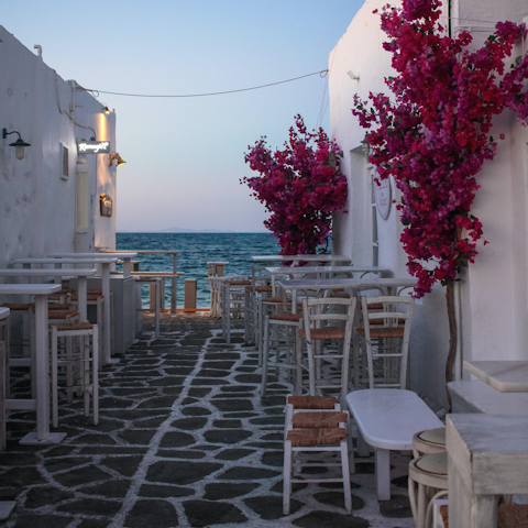Explore the beautiful Marpissa – just a ten-minute drive away