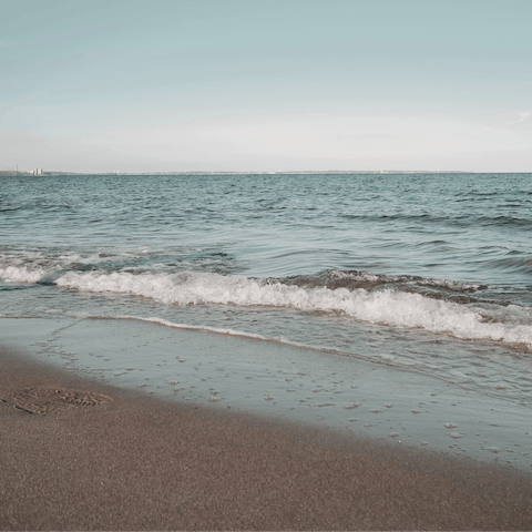 Take a stroll along Mollos beach – just ten minutes away by car