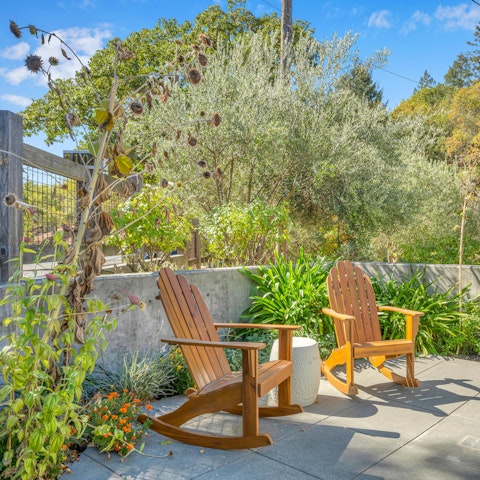 Sip wine on the deck as you revel in the sunshine