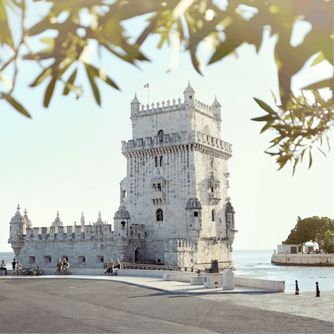Stay in the historic Belém district, close to numerous museums and landmarks