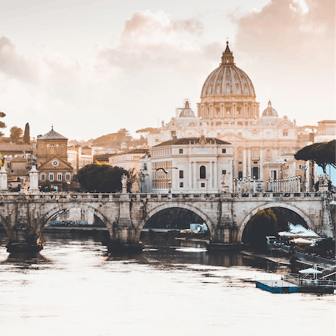 Stay in the historic city of Rome